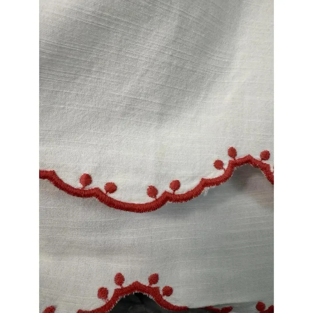 Woman‎ Bell Sleeve Embroidered Blouse Gap Size L